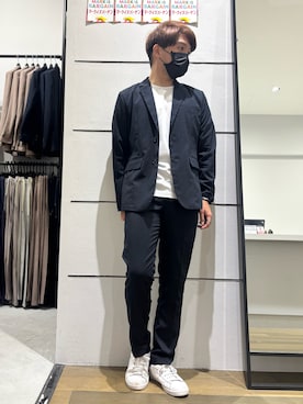 「アイテム（スーツセット）」を使った、kentaさん（メンズ・165cm）の夏コーディネート