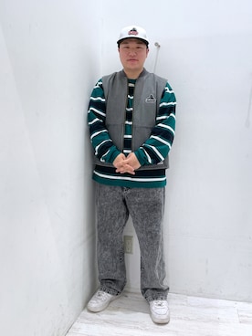 田中翔太郎さん（メンズ・171cm）の春コーディネート