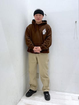 田中翔太郎さん（メンズ・171cm）の冬コーディネート