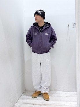 「アイテム（その他アウター）」を使った、田中翔太郎さん（メンズ・171cm）の秋コーディネート