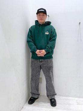 田中翔太郎さん（メンズ・171cm）の冬コーディネート