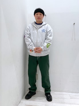 田中翔太郎さん（メンズ・171cm）の春コーディネート