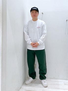 田中翔太郎さん（メンズ・171cm）の春コーディネート