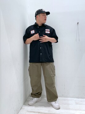 田中翔太郎さん（メンズ・171cm）の春コーディネート