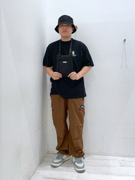 田中翔太郎さん（メンズ・171cm）の夏コーディネート