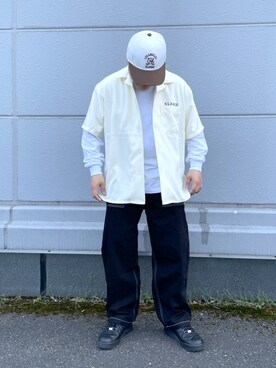 田中翔太郎さん（メンズ・171cm）の春コーディネート