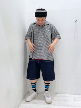 田中翔太郎さん(メンズ・171cm)の夏コーディネート