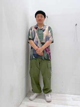 田中翔太郎さん（メンズ・171cm）の夏コーディネート