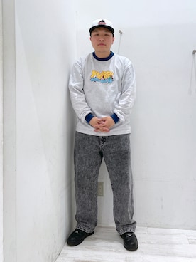 田中翔太郎さん（メンズ・171cm）の春コーディネート