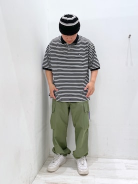 田中翔太郎さん（メンズ・171cm）の夏コーディネート