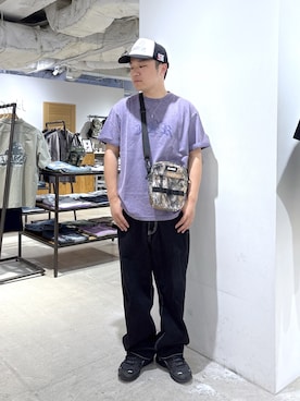「XLARGE（エクストララージ）のアイテム」を使った、田中翔太郎さん（メンズ・171cm）の春コーディネート