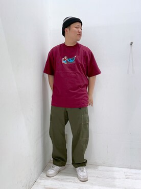 田中翔太郎さん（メンズ・171cm）の夏コーディネート