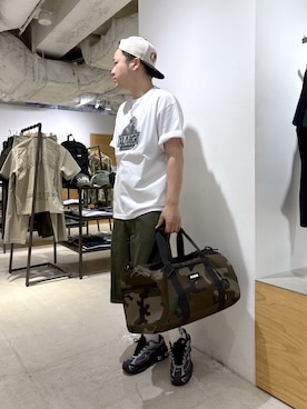 「XLARGE（エクストララージ）のアイテム（パンツ）」を使った、田中翔太郎さん（メンズ・171cm）の春コーディネート