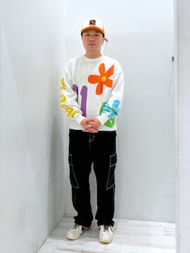 田中翔太郎さん（メンズ・171cm）の秋コーディネート