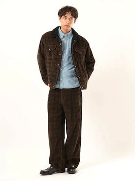 えださん（骨格ストレート・メンズ・170cm）の冬コーディネート