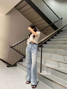 林瑞季さん（レディース・159cm）の夏コーディネート