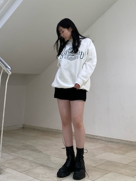 林瑞季さん（レディース・159cm）の秋コーディネート