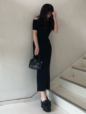 林瑞季さん（レディース・159cm）の春コーディネート