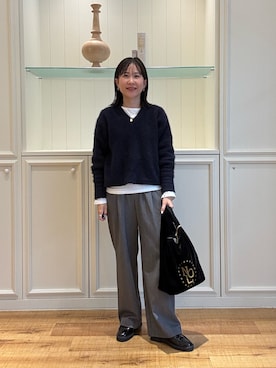 「CITRUS（シトラス）のアイテム」を使った、ホッシーさん（レディース・155cm）の冬コーディネート