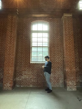 「MoonStar（ムーンスター）のMOONSTAR/810s/ムーンスター/エイトテンス KITCHE/キッチェ（スニーカー）」を使った、tomonosukewkwkさん（メンズ・168cm）の秋コーディネート