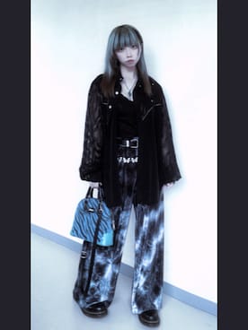 「Dr. Martens（ドクターマーチン）のDr.Martens 3ホール  1461（ドレスシューズ）」を使った、momojimさん（レディース・148cm・20代）の夏コーディネート