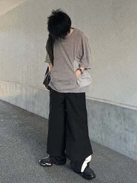 「OUAT（オーユーエーティー）のアイテム」を使った、Hiromuさん（メンズ・180cm）の夏コーディネート