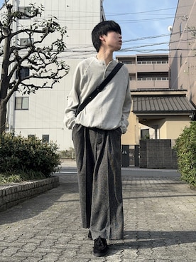 Hiromuさん（メンズ・180cm・20代）の春コーディネート