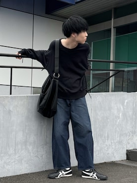 「CIYOT（シヨウト）のアイテム」を使った、Hiromuさん（メンズ・180cm）の春コーディネート