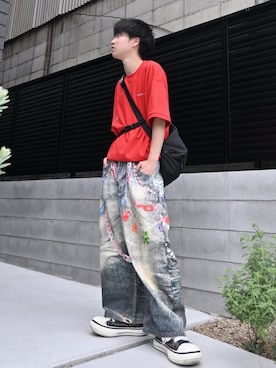 Hiromuさん(メンズ・180cm)の夏コーディネート