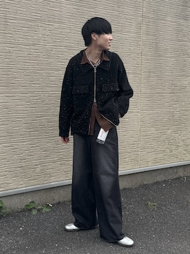 「アイテム（スニーカー）」を使った、Hiromuさん（メンズ・180cm・20代）の秋コーディネート