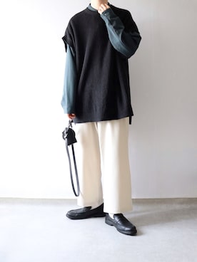 Hiromuさん（メンズ・180cm）の春コーディネート