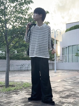 Hiromuさん（メンズ・180cm）の春コーディネート