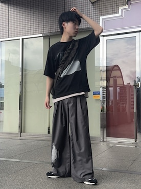 「epnok（エプノック）のアイテム」を使った、Hiromuさん（メンズ・180cm）の夏コーディネート