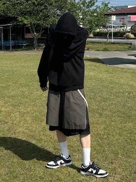 「OUAT（オーユーエーティー）のアイテム」を使った、Hiromuさん（メンズ・180cm）の夏コーディネート