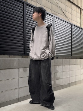 「モカシン」｜Hiromuさん（メンズ・180cm）の春コーディネート