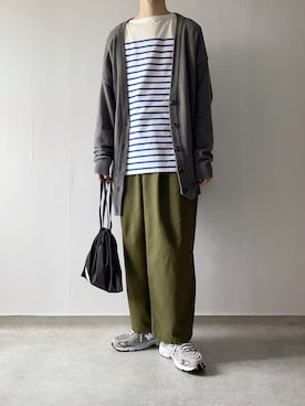 「PairPair（ペアペア）のアイテム（トップス）」を使った、Hiromuさん（メンズ・180cm）の冬コーディネート