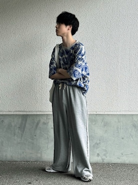 「chuclla（チュクラ）のアイテム」を使った、Hiromuさん（メンズ・180cm）の春コーディネート