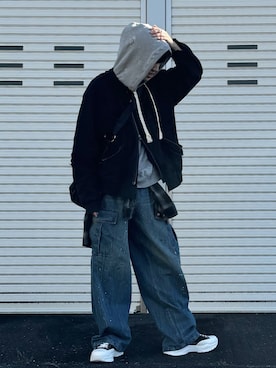 「molk（モルク）のアイテム」を使った、Hiromuさん（メンズ・180cm）の春コーディネート