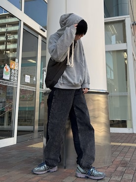 「OUAT（オーユーエーティー）のアイテム」を使った、Hiromuさん（メンズ・180cm）の春コーディネート