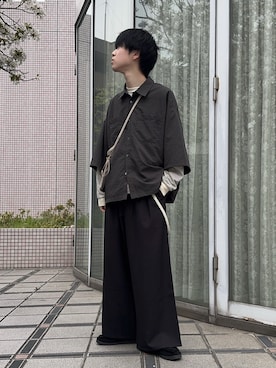 「モカシン」｜Hiromuさん（メンズ・180cm）の春コーディネート