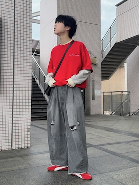 Hiromuさん（メンズ・180cm）の春コーディネート