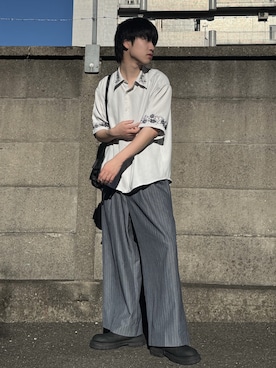Hiromuさん(メンズ・180cm)の夏コーディネート