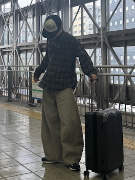 Hiromuさん（メンズ・180cm）の秋コーディネート