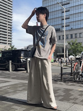 Hiromuさん(メンズ・180cm)の夏コーディネート