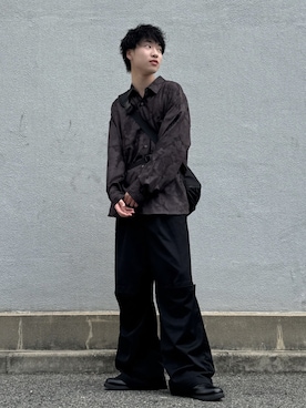 「GRANCY（グランシー）のアイテム（パンツ）」を使った、Hiromuさん（メンズ・180cm）の夏コーディネート