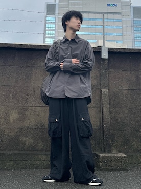 Hiromuさん（メンズ・180cm）の秋コーディネート