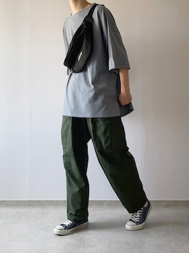 Hiromuさん（メンズ・180cm）の夏コーディネート