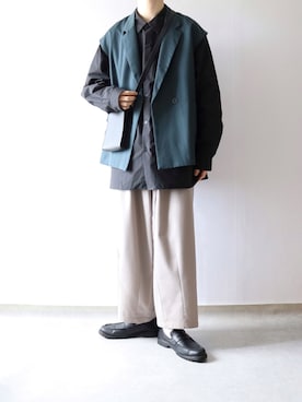 Hiromuさん（メンズ・180cm）の春コーディネート