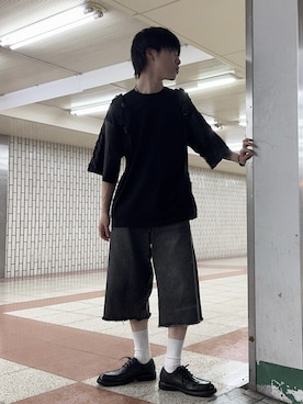 「MSG（エムエスジー）のアイテム」を使った、Hiromuさん（メンズ・180cm）の春コーディネート