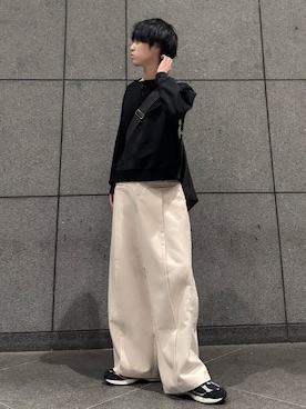 「chuclla（チュクラ）のアイテム」を使った、Hiromuさん（メンズ・180cm）の秋コーディネート